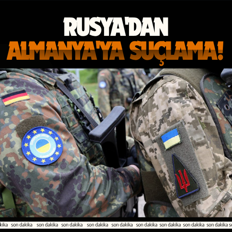 Rusya'dan Almanya'ya suçlama!