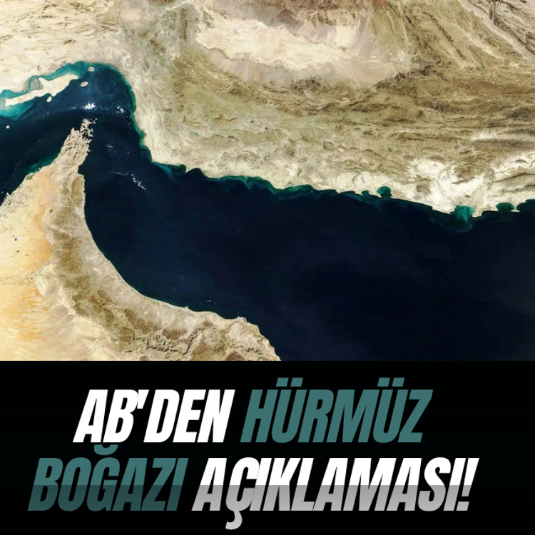 AB'den Hürmüz Boğazı açıklaması!