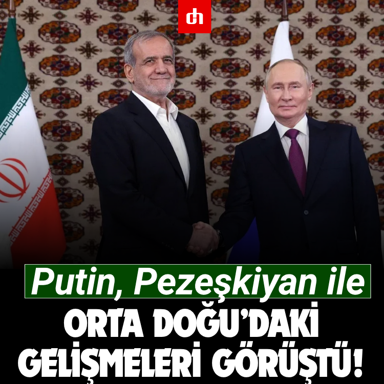 Putin, Pezeşkiyan ile Orta Doğu’daki gelişmeleri görüştü!