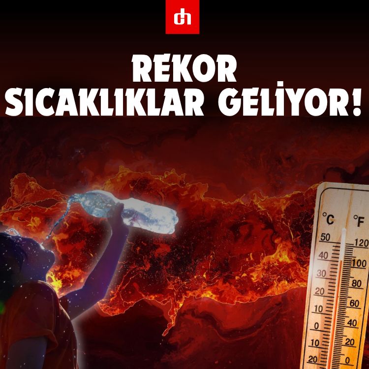 Rekor sıcaklıklar geliyor!