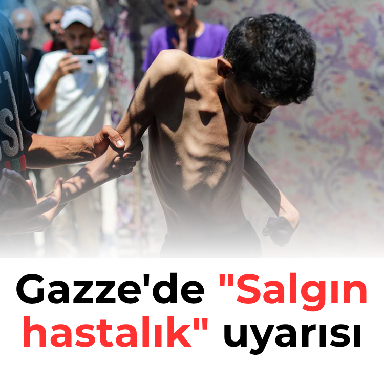 Gazze'de "Salgın hastalık" uyarısı