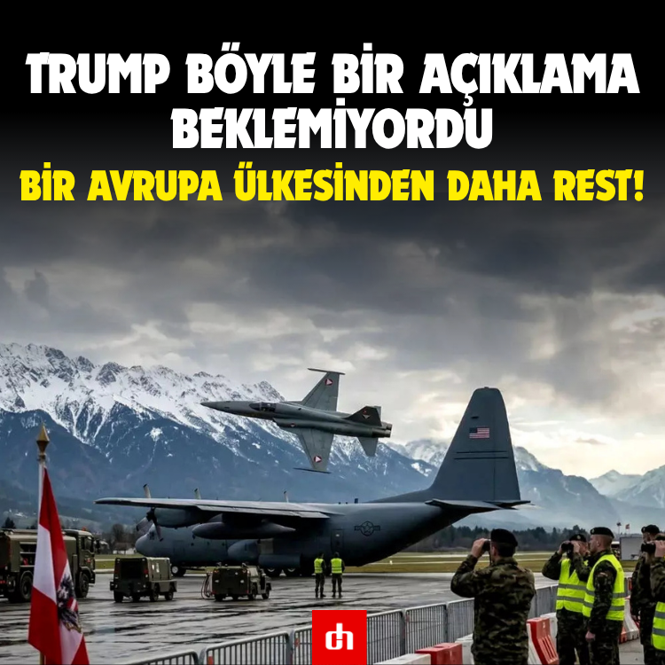 Bir Avrupa ülkesinden daha rest! Trump böyle bir açıklama beklemiyordu