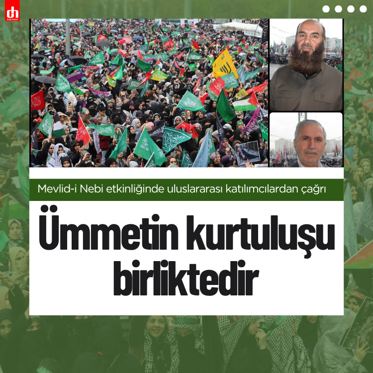 Mevlid-i Nebi etkinliğinde uluslararası katılımcılardan çağrı