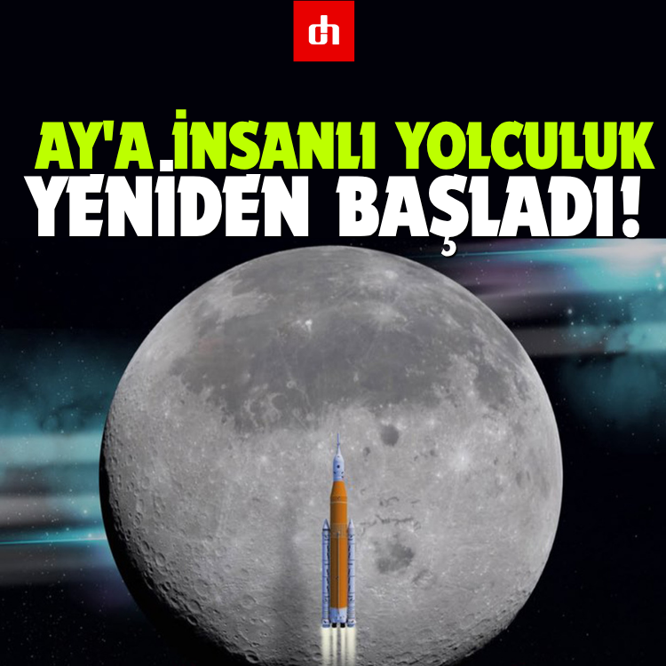 Ay'a insanlı yolculuk yeniden başladı!