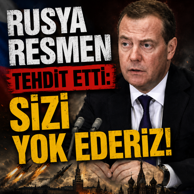 Rusya resmen tehdit etti: Sizi yok ederiz