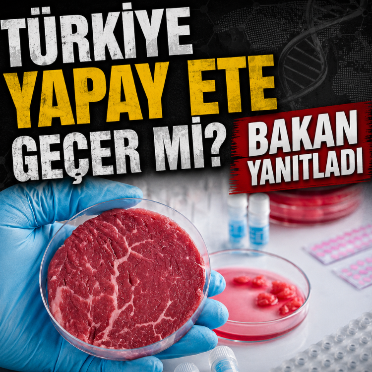 Türkiye yapay ete geçer mi?  Bakan yanıtladı