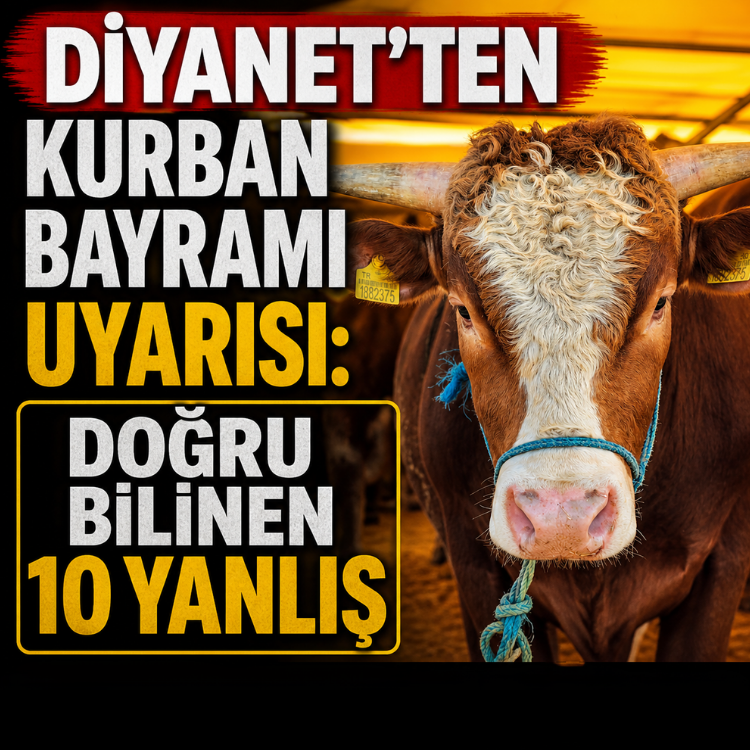 Diyanet’ten Kurban Bayramı uyarısı: Doğru bilinen 10 yanlış