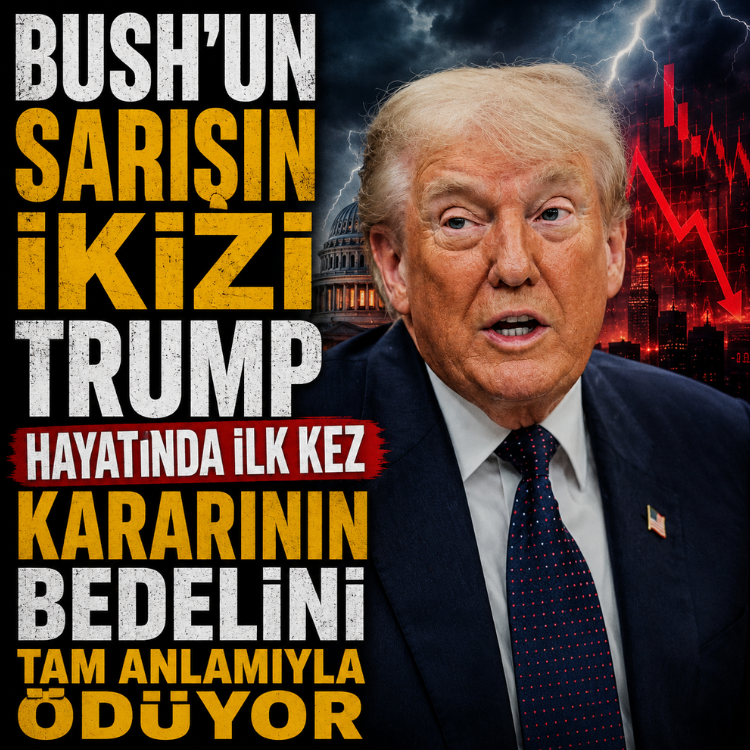 Bush'un sarışın ikizi Trump hayatında ilk kez kararının bedelini tam anlamıyla ödüyor