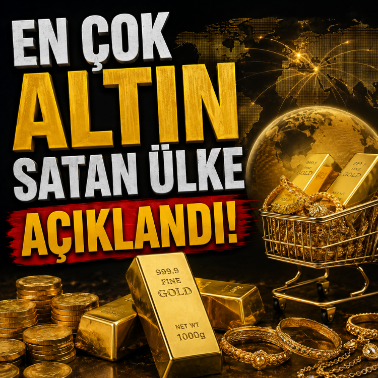 En çok altın satan ülke açıklandı