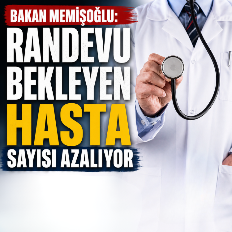 Bakan Memişoğlu: Randevu bekleyen hasta sayısı azalıyor