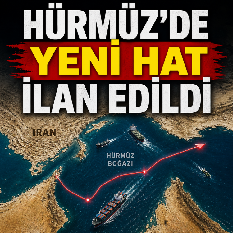 Hürmüz'de yeni hat ilan edildi