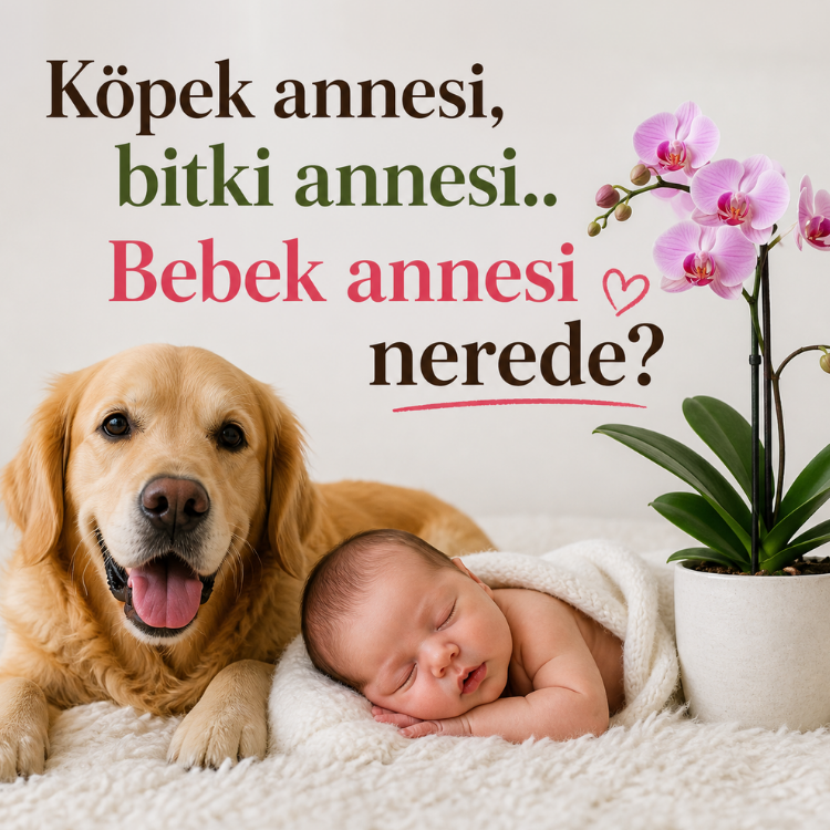 Köpek annesi, bitki annesi.. Bebek annesi nerede?