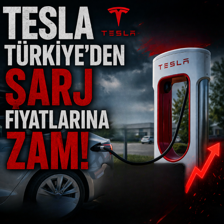 Tesla Türkiye’den şarj fiyatlarına zam