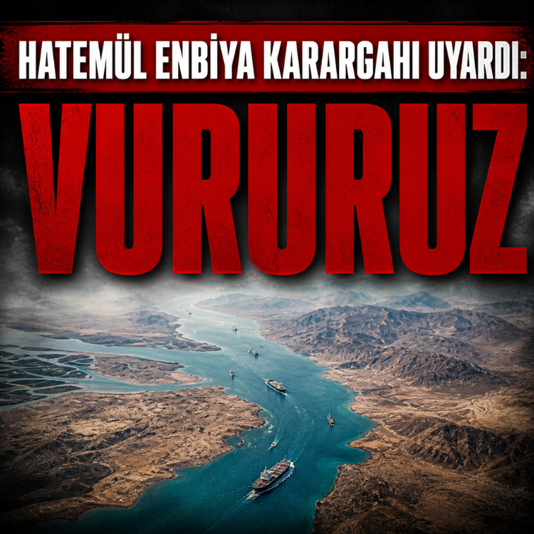 Hatemül Enbiya Karargahı uyardı: Vururuz