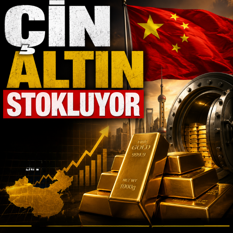 Çin altın stokluyor