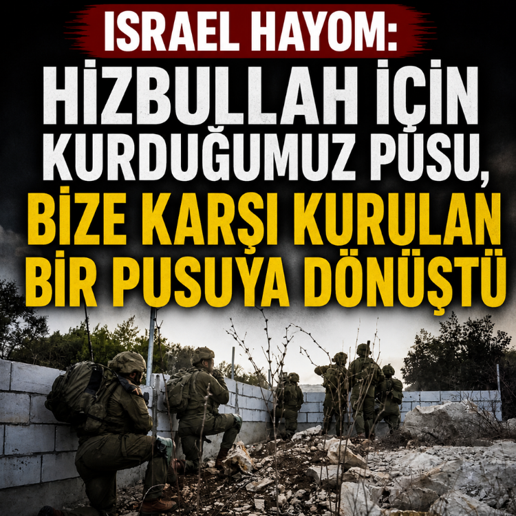 Israel Hayom: Hizbullah için kurduğumuz pusu, bize karşı kurulan bir pusuya dönüştü