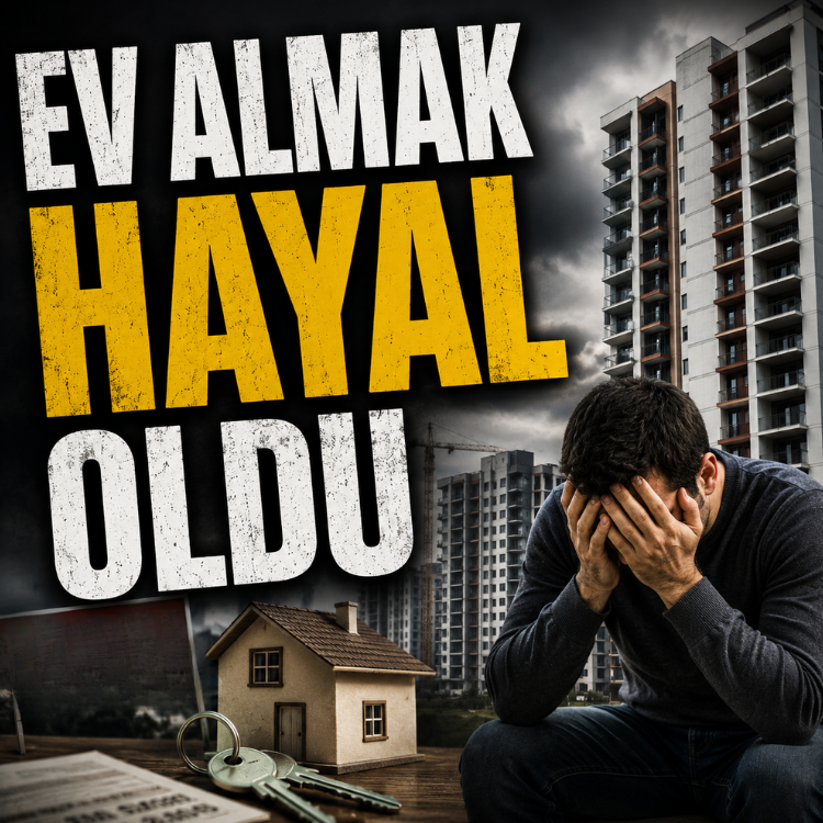 Ev almak hayal oldu