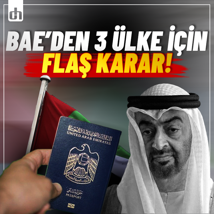 BAE'den vatandaşları hakkında yasak kararı: 3 ülkeye gidilmeyecek