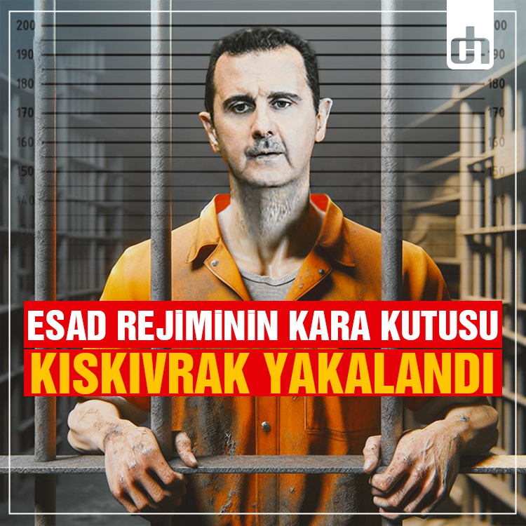 Esad rejiminin kara kutusu kıskıvrak yakalandı!