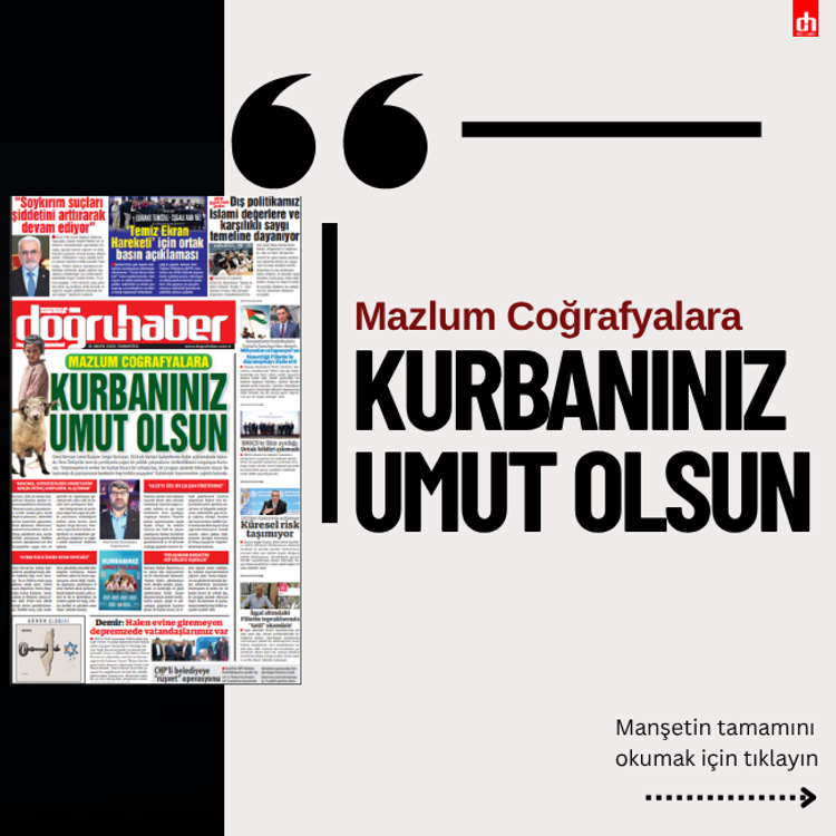 Mazlum Coğrafyalara KURBANINIZ UMUT OLSUN