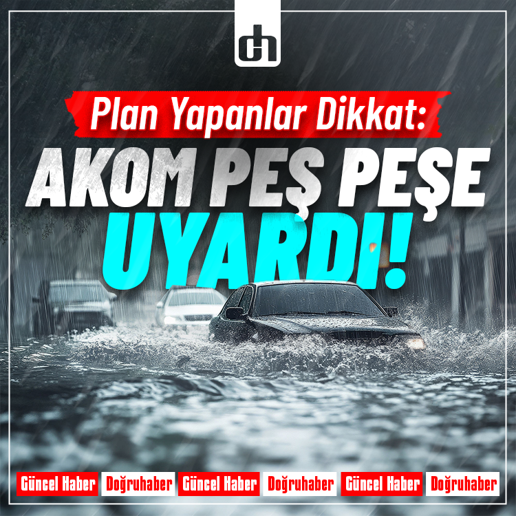 İstanbullular dikkat! AKOM'dan peş peşe uyarı