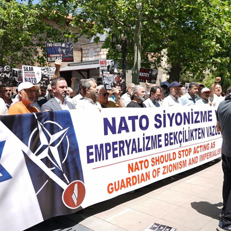 Ankara’da NATO Zirvesi öncesi protesto!