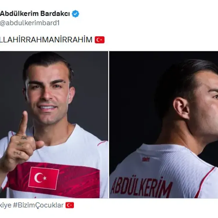 Abdulkerim Dünya Kupası öncesi 'Besmele' paylaşımı yaptı! Irkçı ve din düşmanları kudurdu