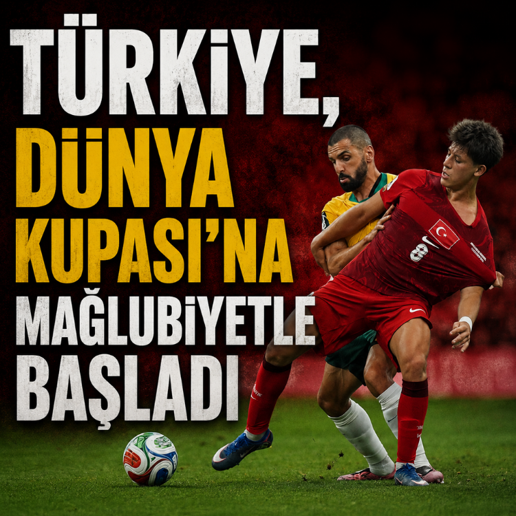 Türkiye, Dünya Kupası'na mağlubiyetle başladı