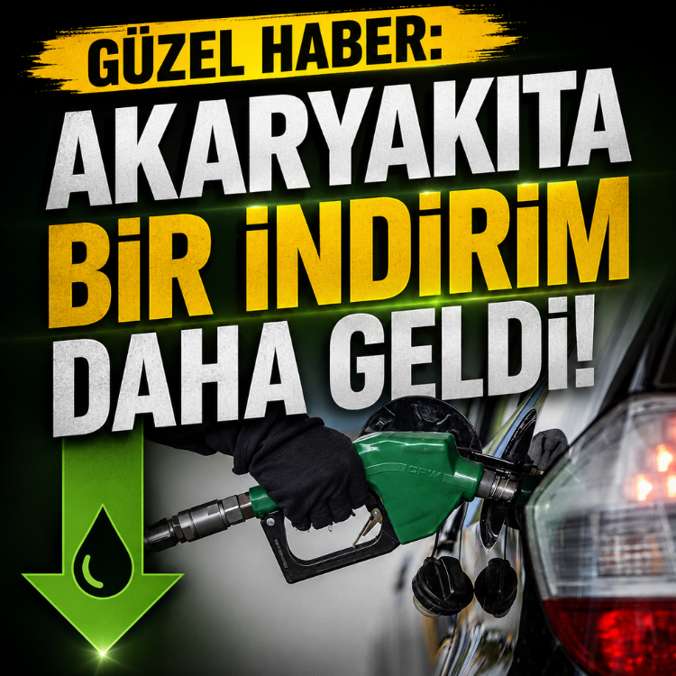 Güzel haber: Akaryakıta bir indirim daha geldi