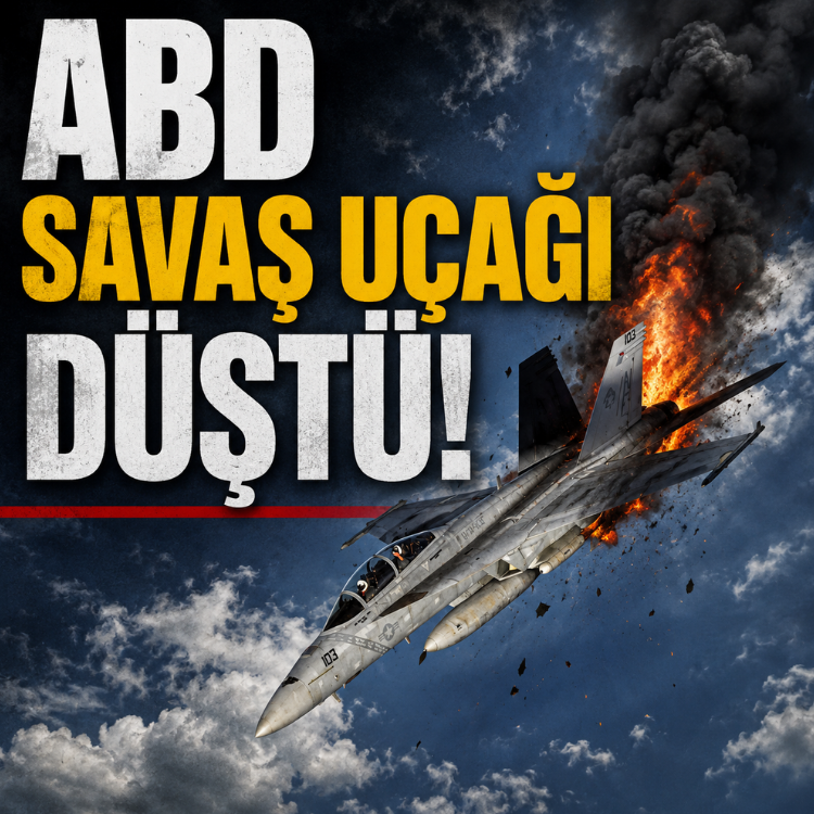 ABD savaş uçağı düştü