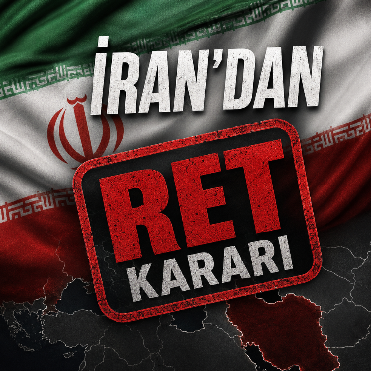 İran'dan ''ret'' kararı