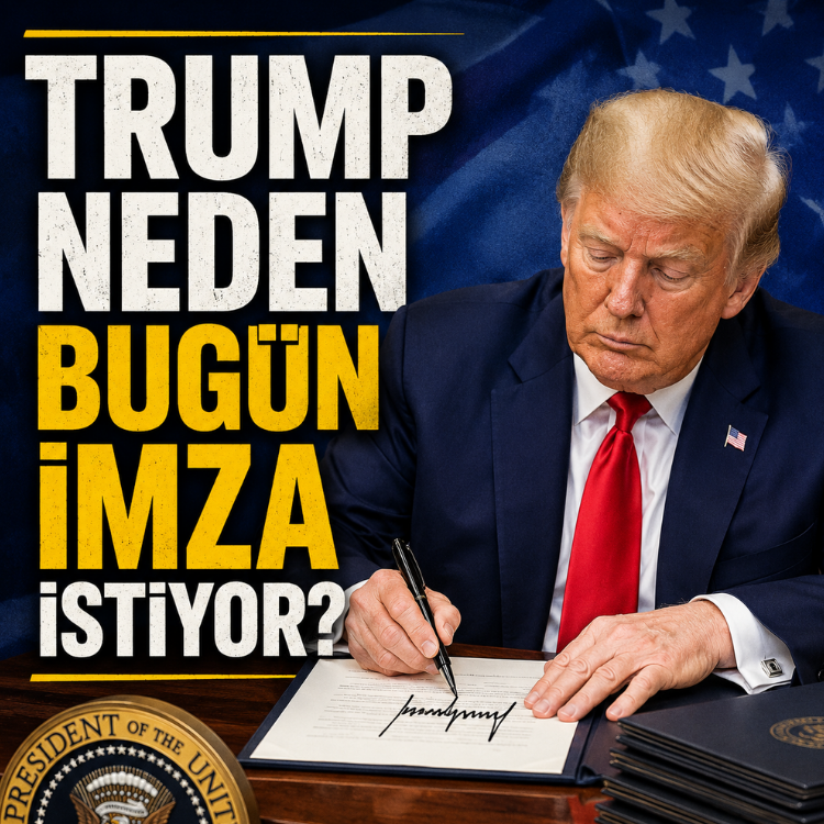Trump neden bugün imza istiyor?