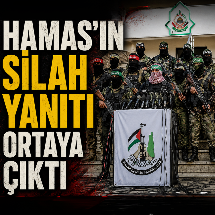 Hamas'ın silah yanıtı ortaya çıktı