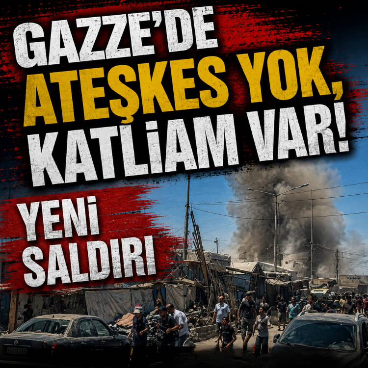 Gazze'de ateşkes yok, katliam var.. Yeni saldırı