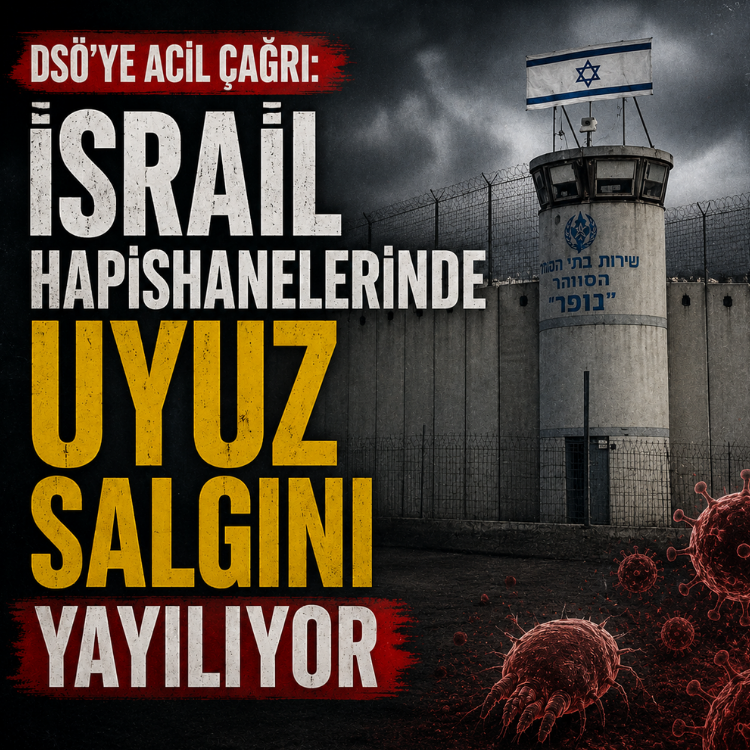 DSÖ'ye acil çağrı: israil hapishanelerinde uyuz salgını yayılıyor