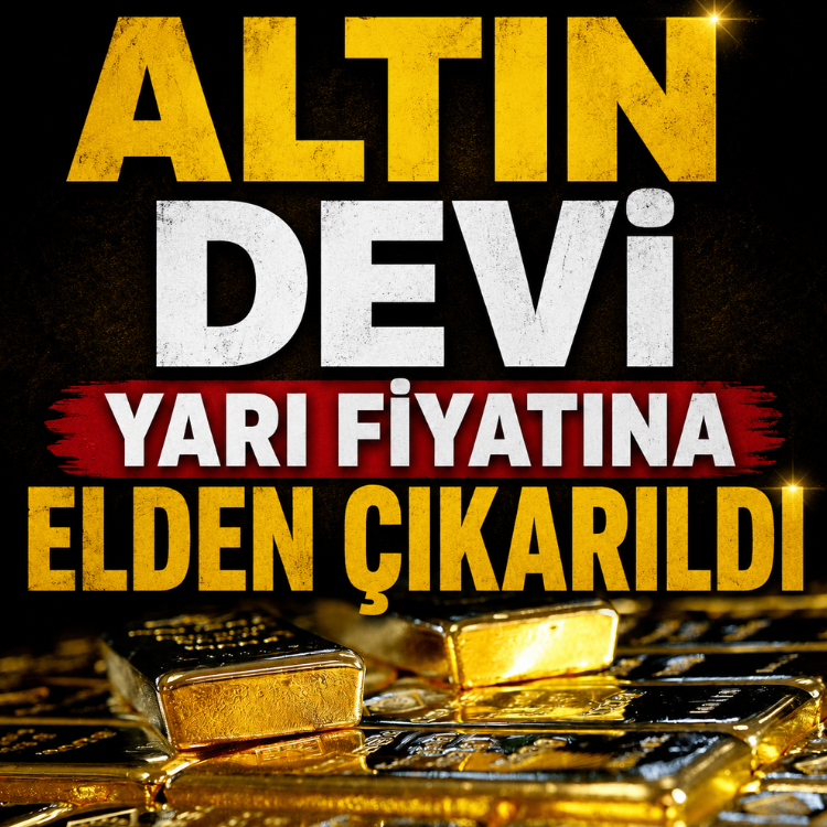 Altın devi yarı fiyatına elden çıkarıldı