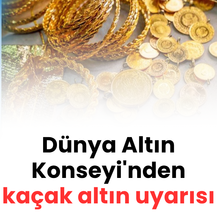 Dünya Altın Konseyi'nden kaçak altın uyarısı