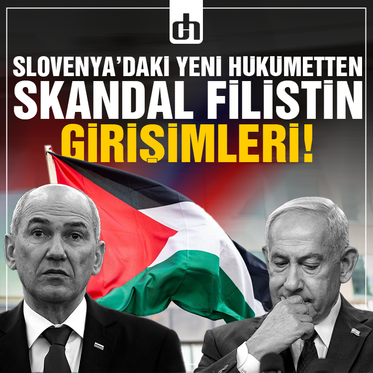 Slovenya'daki yeni hükümetten skandal Filistin girişimi!
