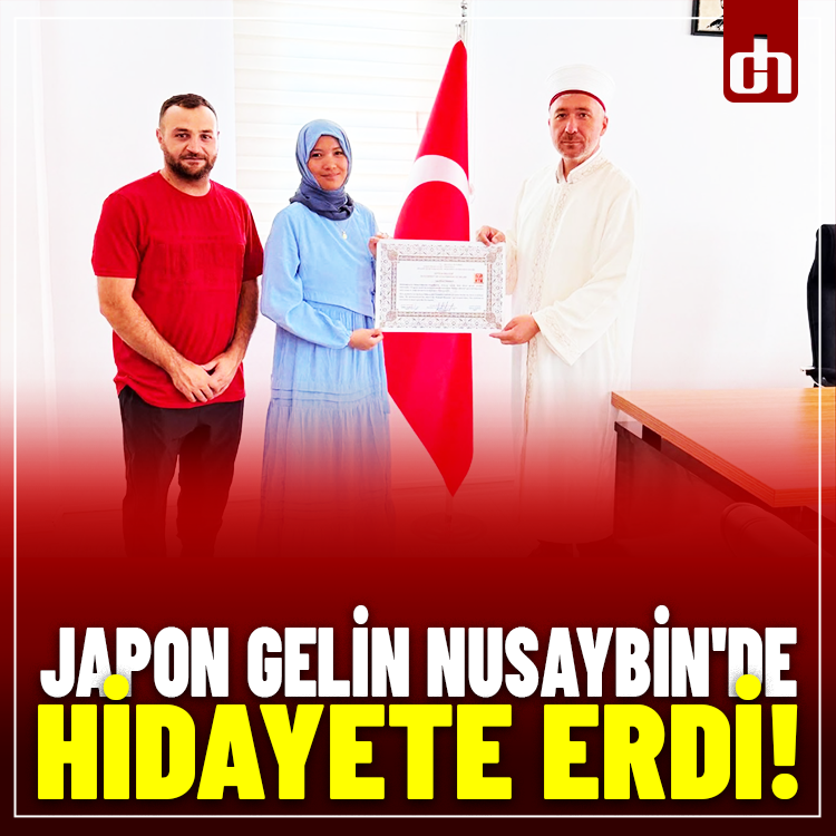 Japon Gelin Nusaybin'de Hidayete Erdi: Rana Adını Aldı!