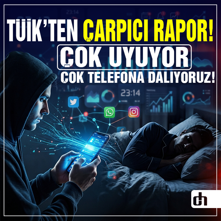 TÜİK, Türkiye'nin En Fazla Neye Zaman Ayırdığını Açıkladı