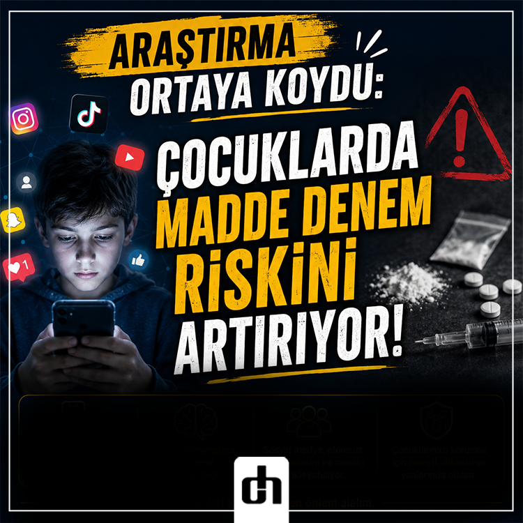 Araştırma Ortaya Koydu: Çocuklarda Madde Denem Riskini Artırıyor!