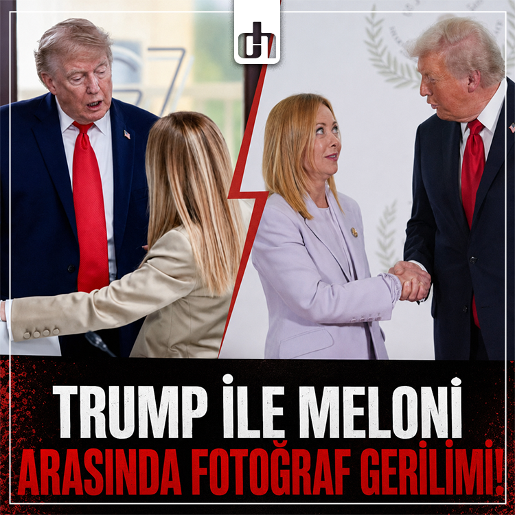 Trump ile Meloni Arasında Fotoğraf Gerilimi!