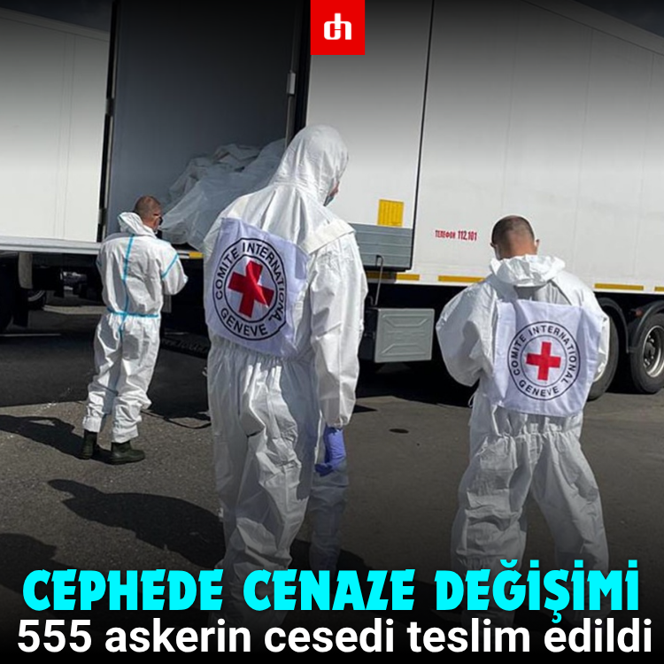 Cephede cenaze değişimi: 555 askerin cesedi teslim edildi