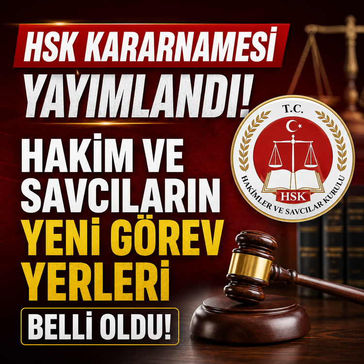 Bakan duyurdu: Hakim ve savcıların yeni görev yerleri belli oldu!