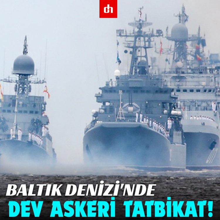Baltık Denizi'nde dev askeri tatbikat!