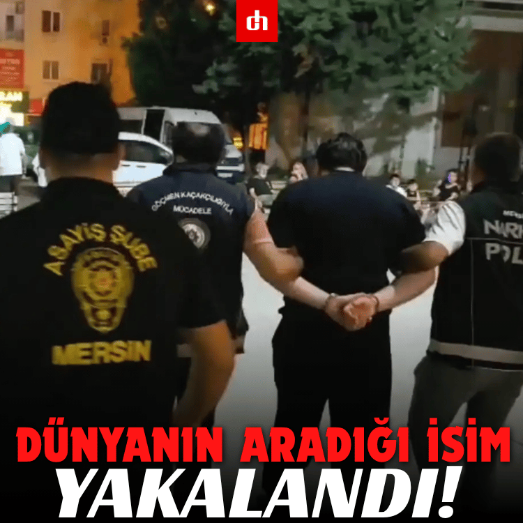 Kırmızı Bültenle aranan uluslararası uyuşturucu kaçakçısı yakalandı!