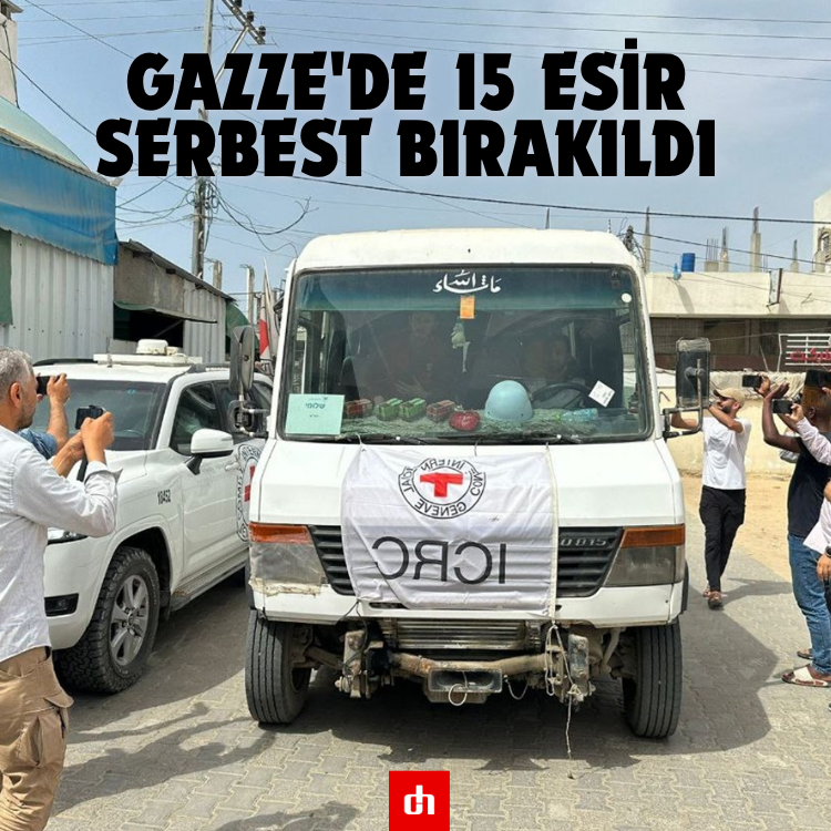 Gazze'de 15 esir serbest bırakıldı: İşte acı sebebi...