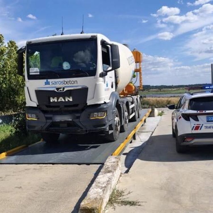 Taşıma sınırını aşan kamyon sürücüsüne 60 bin lira ceza!