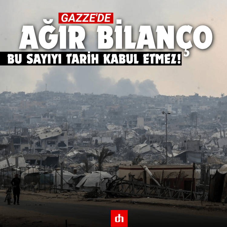 Gazze'de ağır bilanço: Bu sayıyı tarih kabul etmez!