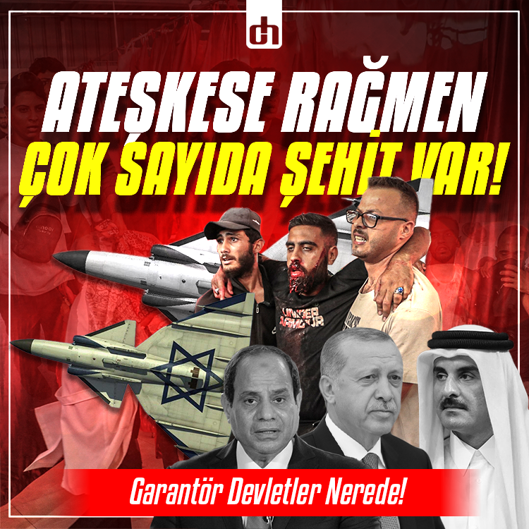 Sözde Ateşkese Rağmen Gazze'de Bilanço Ağırlaşıyor!